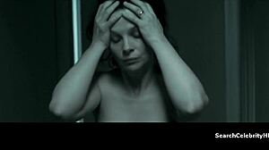 Juliette binoche bares big tits for steamy handjob and blowjob sex scene topless