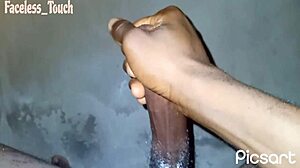 wanna see this skinny babe oil up her legs for monster cock jerk off pov??