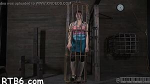 posing in s&m contest turns into hardcore doggystyle fucking blowjob competition