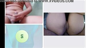 Casada's tight ass takes webcam pounding as client explodes inside