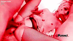 i get my asshole wrecked by kira thorn and big cock squad in dp