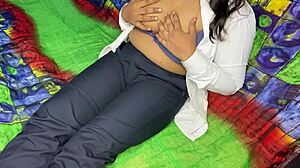 I can't resist fingering my wet pussy right after work