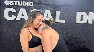 turns out my straight wife secretly lesbian sucked my juicy pussy til i squirted in her mouth