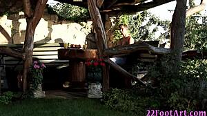 wanna see this foot fetish babe's feet get jizzed after footjob and handjob??