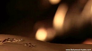Exotic Brunette Dancer's Tease Turns Erotic In Filthy Indian Rhythm