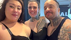 Reunited with hot couple they make me cum so good now crave couple lunches