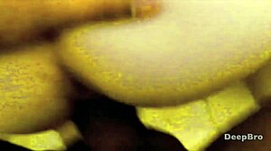POV Huge Monster Cock Boldly Stretches Tight Young Babe's Beautiful Pussy Close Up