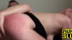 misha mayfair's tight pussy takes hard sofa drilling from huge cock