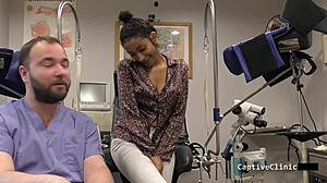 behind the scenes with miss mars big tits ass in latex backstage