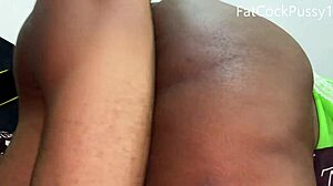 hot fat ass latina bends over dripping pussy served on gold platter begging for creampie