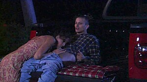 Randi Wright Fucked Hard on Pickup Truck Back Bent Over Doggystyle