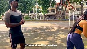 Busty Milf Student Drilled by Trainer's Big Black Cock XanderBlackX