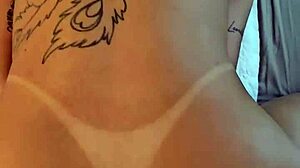 Kalena Mitrak squirts begging two guys to use her as dirty puta creampie anal