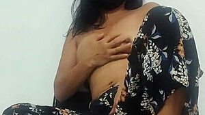 curvy latina cutie dances seductively shaking huge ass and tits in kinky homemade lingerie show