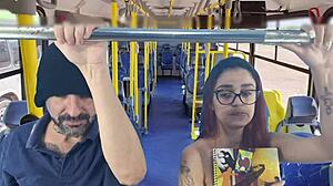 Hey girl, wanna see this miniskirt teen fingered hard by stranger on public bus?