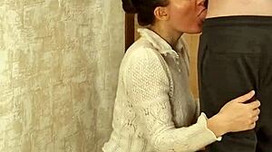 what a savage mouth fuck on that young skirt socked hottie! 😲🍆💦