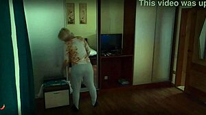 Juicy Milf's Gorgeous Arse Faces Unexpected Destruction Tease