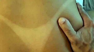 Kalena Mitrak squirts begging two guys to use her as dirty puta creampie anal