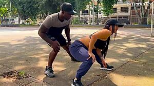 Busty Milf Student Drilled by Trainer's Big Black Cock XanderBlackX