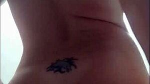 hot brazilian fitness babe teases strips and flaunts her huge clit