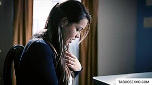 Old Man Bends Religious Big Tit Teen Doggystyle for Hardcore Fuck Attempt