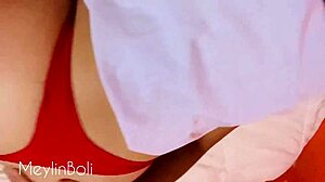 wake up to this college latina's first time casting fuck with her classmate!