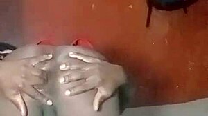 sexyjayla254 strips slow 🔥 fingers her wide gaping asshole up close 😈