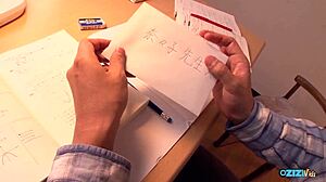 oiled young tease with puffy big clit nipples flaunts tight pussy deepthroats old cock cum in mouth