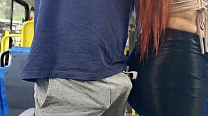 Hey girl, wanna see this miniskirt teen fingered hard by stranger on public bus?