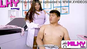 i bend over for my sexy curvy latina doctor's fat cock ride in hospital taboo