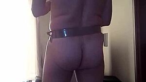 omg femdom queen deepthroats and spanks her bound slave's cock hard 😈🍆💦 i crave it