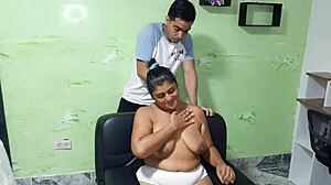 i massage my stepmom then suck her huge tits