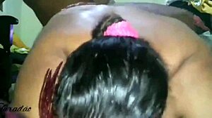 take my load deep in this fat latina ass as she moans loud