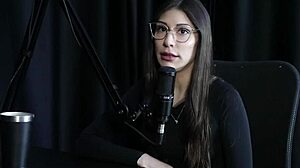 ama you love being a clerk with secret masturbation habits before bed right melina khalifa?