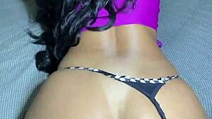 brazilian housewife dances then takes two creampies from friend