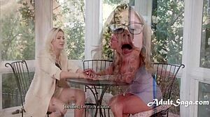 move over and get spitroasted by my wife and me now