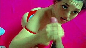 Hot JOI Blowjob Ends In Explosive Facial Cumshot POV