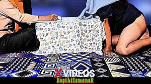 tugas kelompok school group turns into secret teen threesome