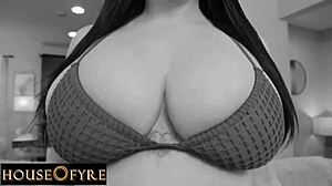 can you handle lindsay lee's huge natural tits smothering your cock? ~houseofyre