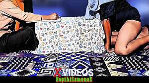 tugas kelompok school group turns into secret teen threesome