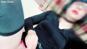 i can't resist linda's hot ladyboy ass... anal masturbation solo crossdressing frenzy