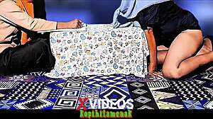 tugas kelompok school group turns into secret teen threesome