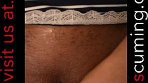 swollen black mama pussy gets pumped then licked and ridden hard