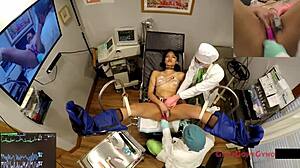 Channy Crossfire's NURSE Squirts in Orgasm Research Frenzy!