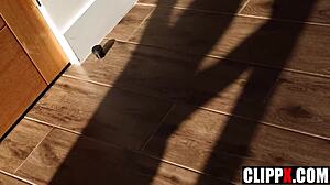 Vince Karter pounds petite 18+ puck's big tits and ass in rough reality sex