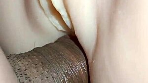 Candy's Tight Asshole Gaped in Favorite Anal Position on Desk with Dripping Cum