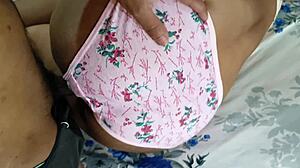 desi bhabhi's big hairy ass takes husband's best friend rough quickie bed