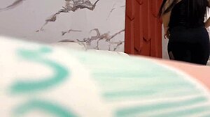 Curvy madrastra bent over doggystyle takes huge cock rough or her pussy gets owned hard