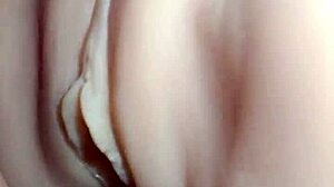 Candy's Tight Asshole Gaped in Favorite Anal Position on Desk with Dripping Cum