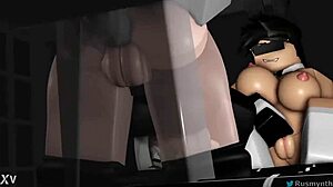 roblox bunny hops into wild 3some group sex adventure
